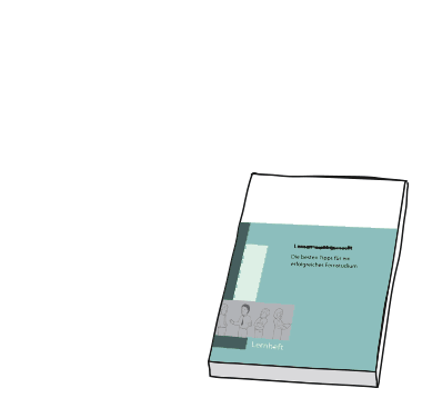 Buch aufschlagen