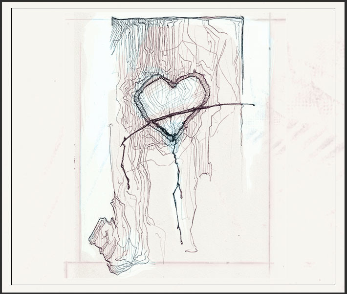 Freie Illustration - Nur einen Kuss - 1