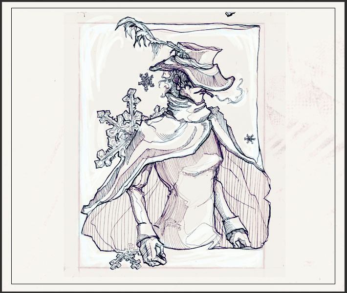 Freie Illustration - Nur einen Kuss - 3