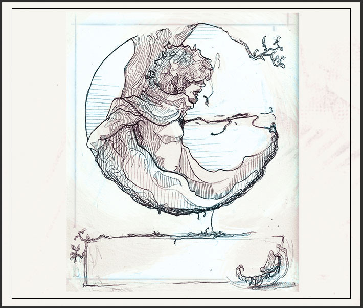 Freie Illustration - Nur einen Kuss - 5